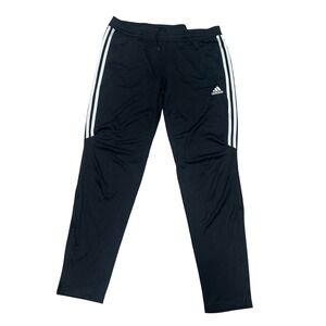 Adidas Climacool Tiro Training Pants Mens Large Black White Striped Soccer Track